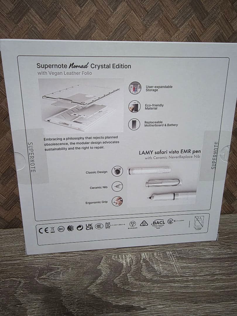 Supernote × LAMY CRYSTAL CLEAR THINKING
