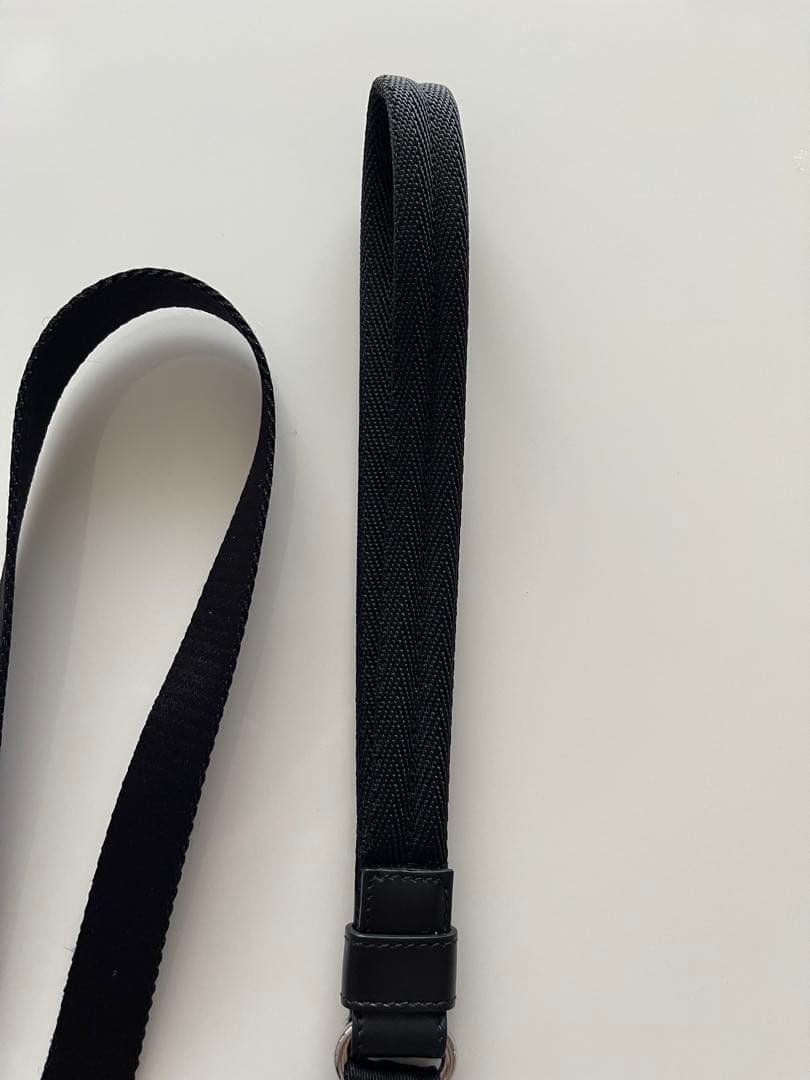 PRADA ペット　ポシェット付きリード　美品