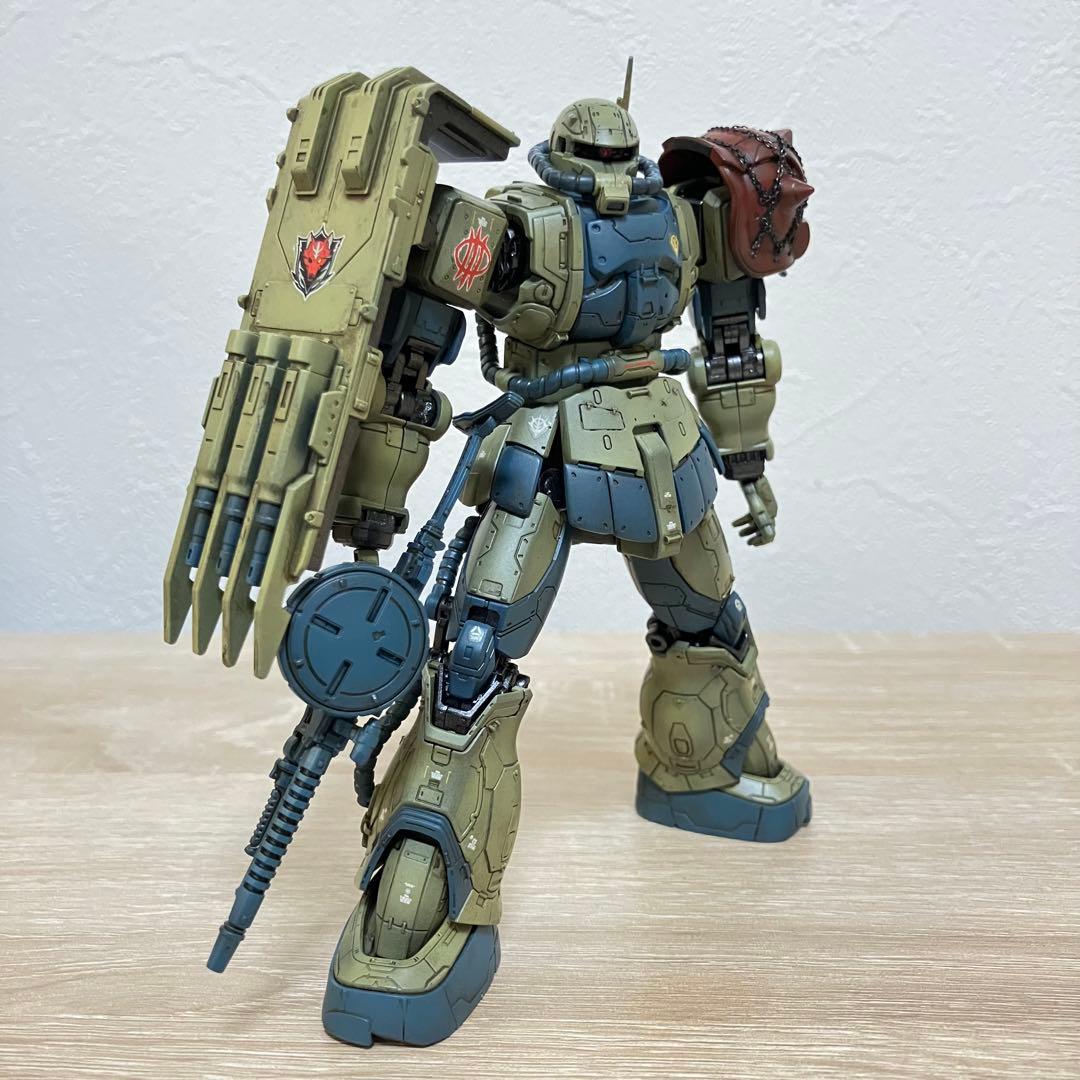 hg ザクⅡ F型 ソラリ機 ルショーン機 チャブス機 ケイル機