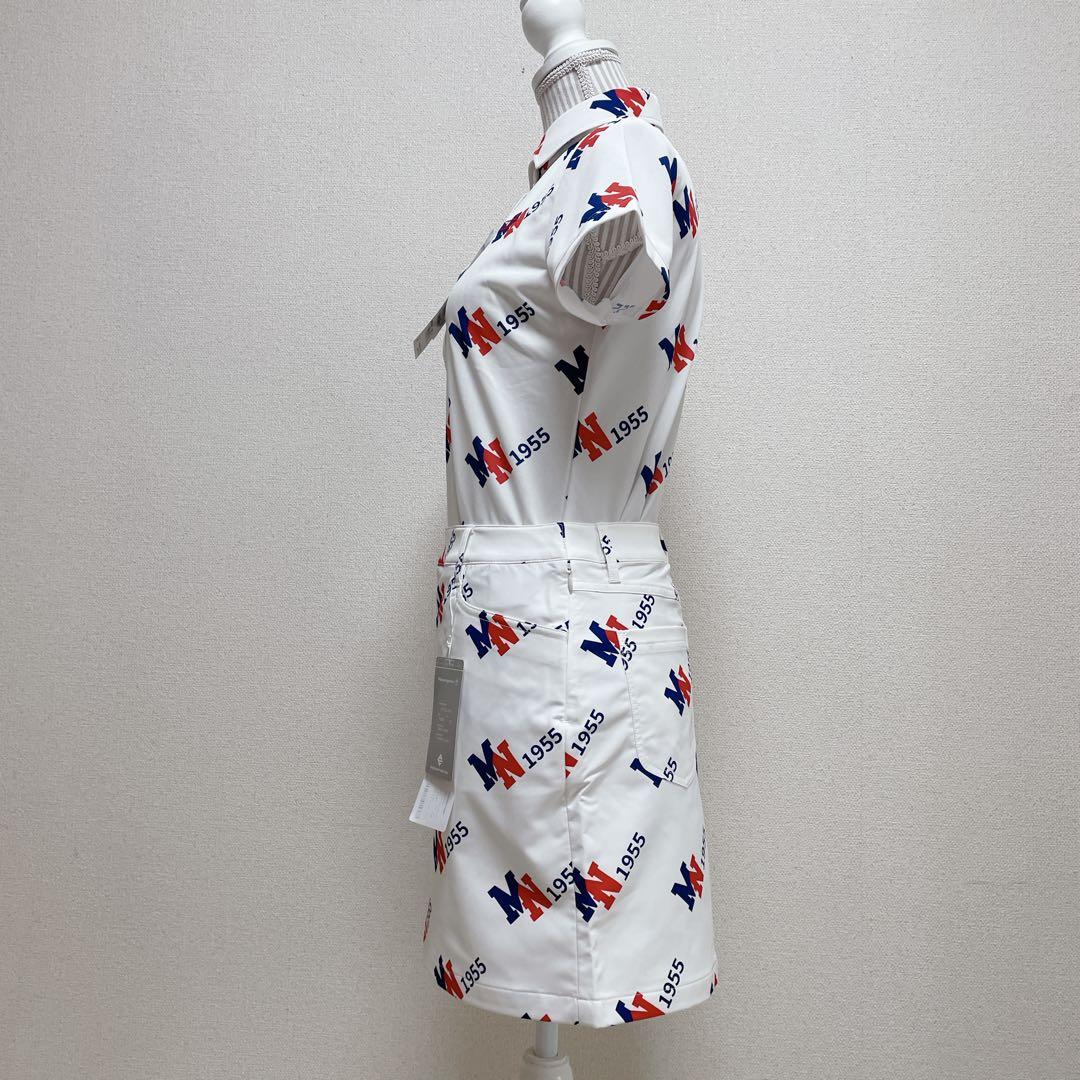 新品タグ付き　マンシングウェア　ゴルフ　セットアップ　半袖シャツ　スカート