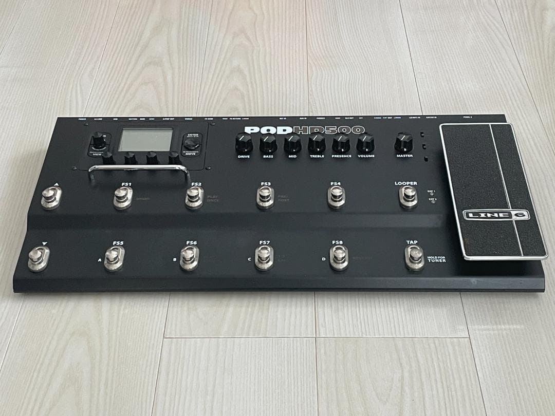 【3/18までの特価】 LINE6 POD HD500▲マルチエフェクター