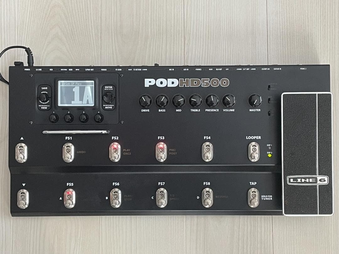 【3/18までの特価】 LINE6 POD HD500▲マルチエフェクター
