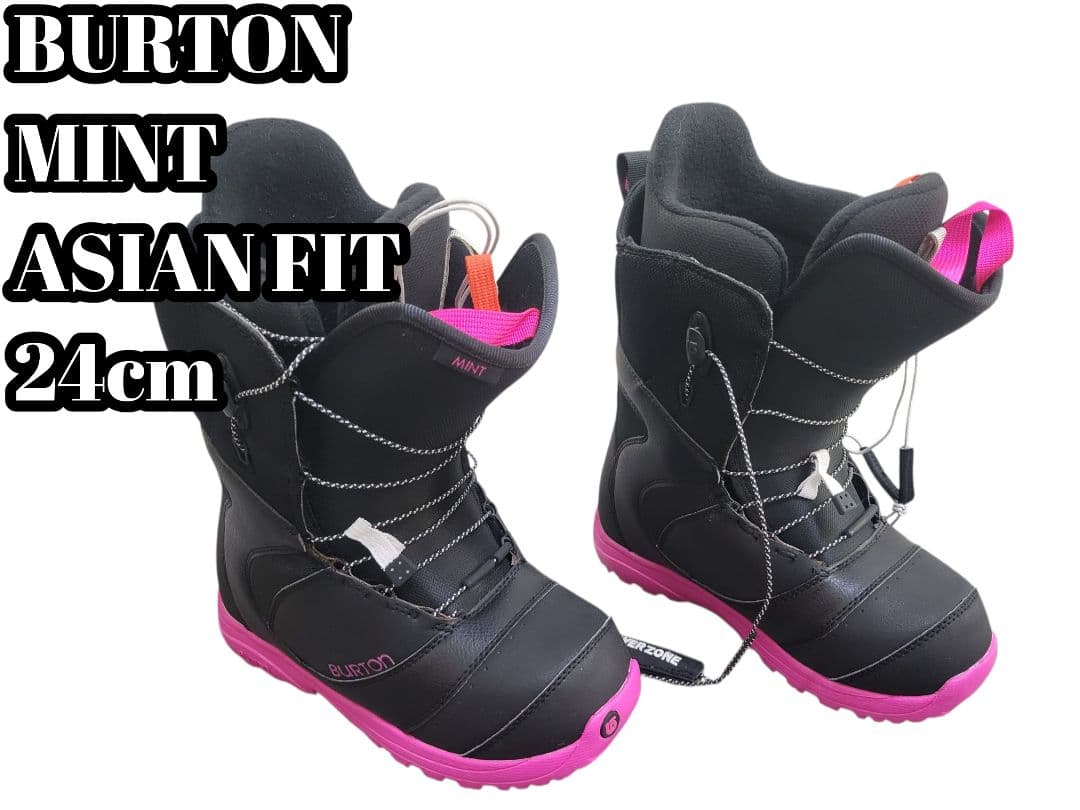 [美品] BURTON MINT-ASIAN FIT 24cm