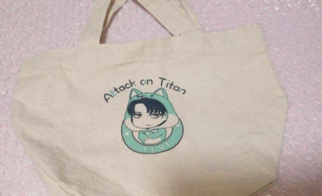 進撃の巨人 リヴァイ あにまるっこ トートバッグ