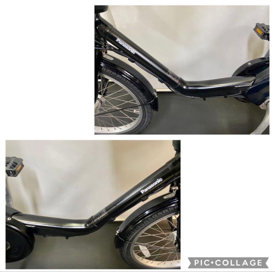 1年保証 送料無料　新型　パナソニック　ギュットミニ　黒色　電動アシスト自転車