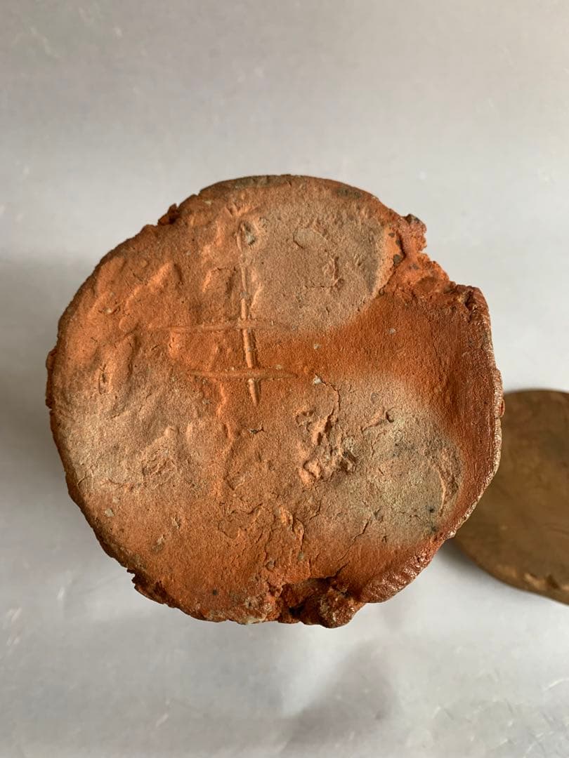 杉本貞光　信楽水指　寺垣外窯　共箱