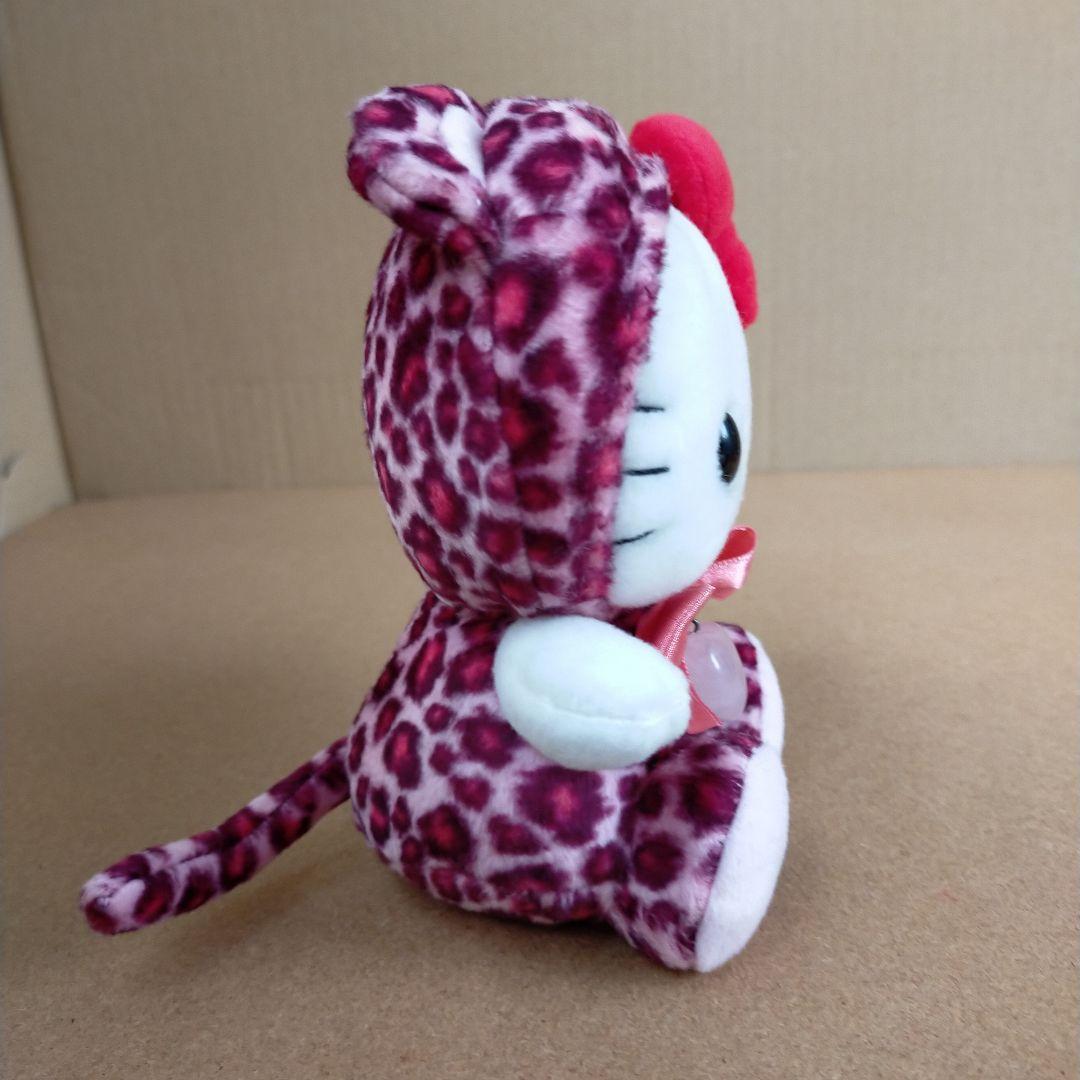 未使用タグ付き ハローキティ ラッキーストーン ぬいぐるみ S ローズクォーツ