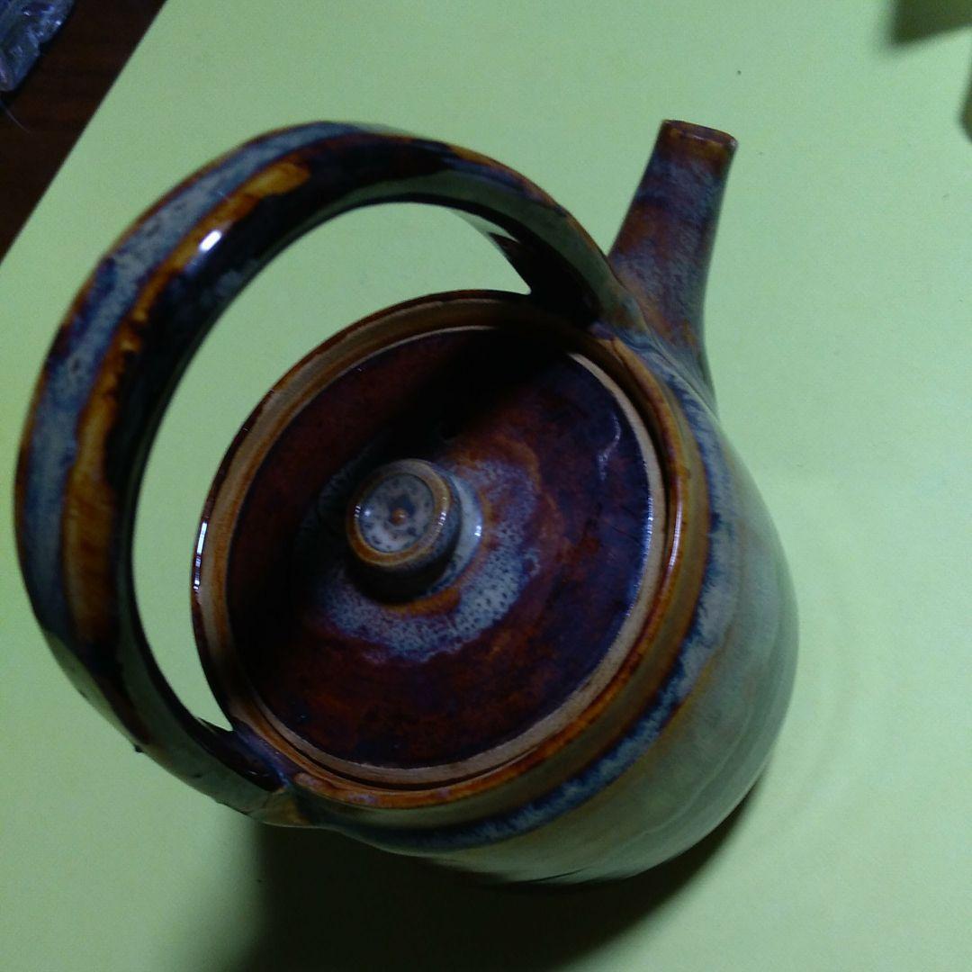 高取焼　味楽窯　急須