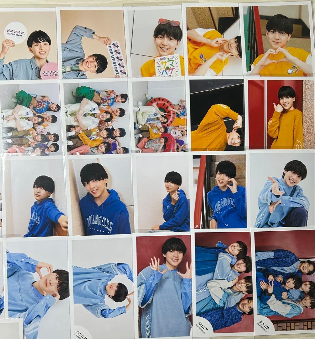 井上蒼生　公式写真　４０枚セット