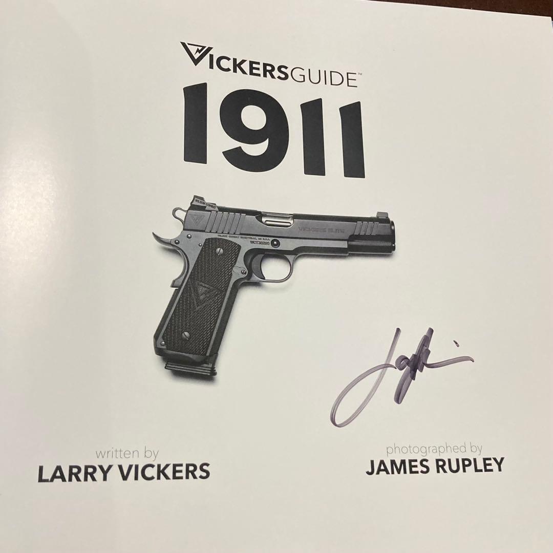 VICKERS GUIDE 1911 洋書 サイン入り