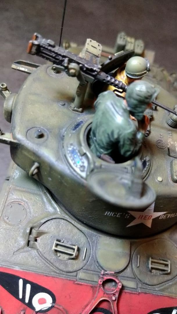 M4EG8 シャーマン戦車 1/35 スケール　朝鮮戦争仕様