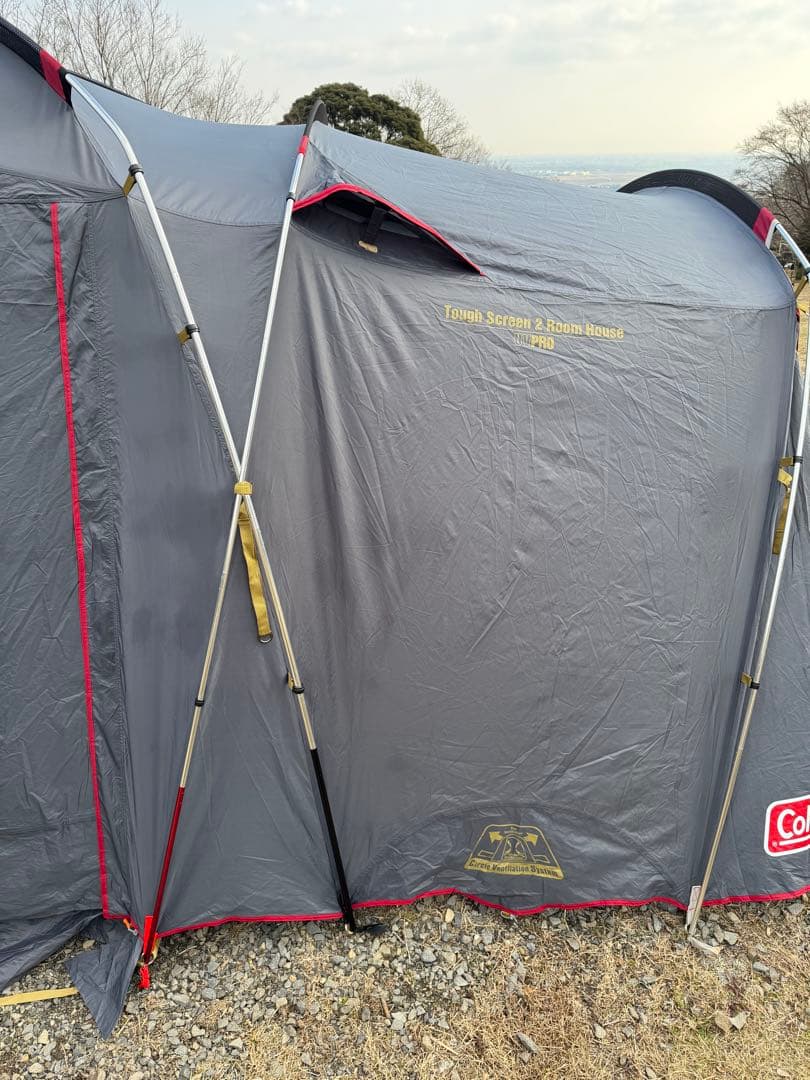 Coleman テント タフスクリーン 2ルーム 直営店限定 グレー