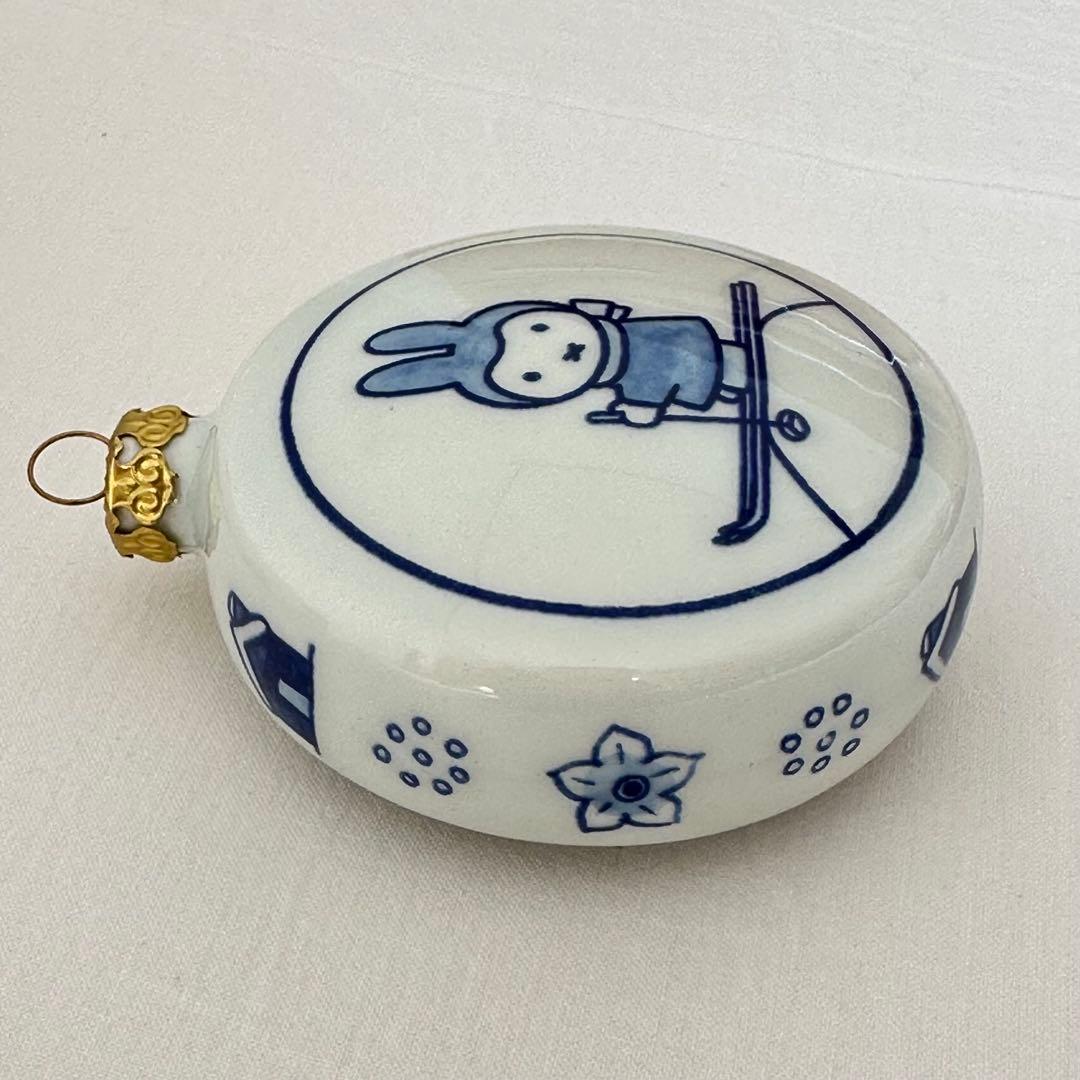 【完売品】大阪万博 オランダ館 ロイヤルデルフト ミッフィーXmasオーナメント