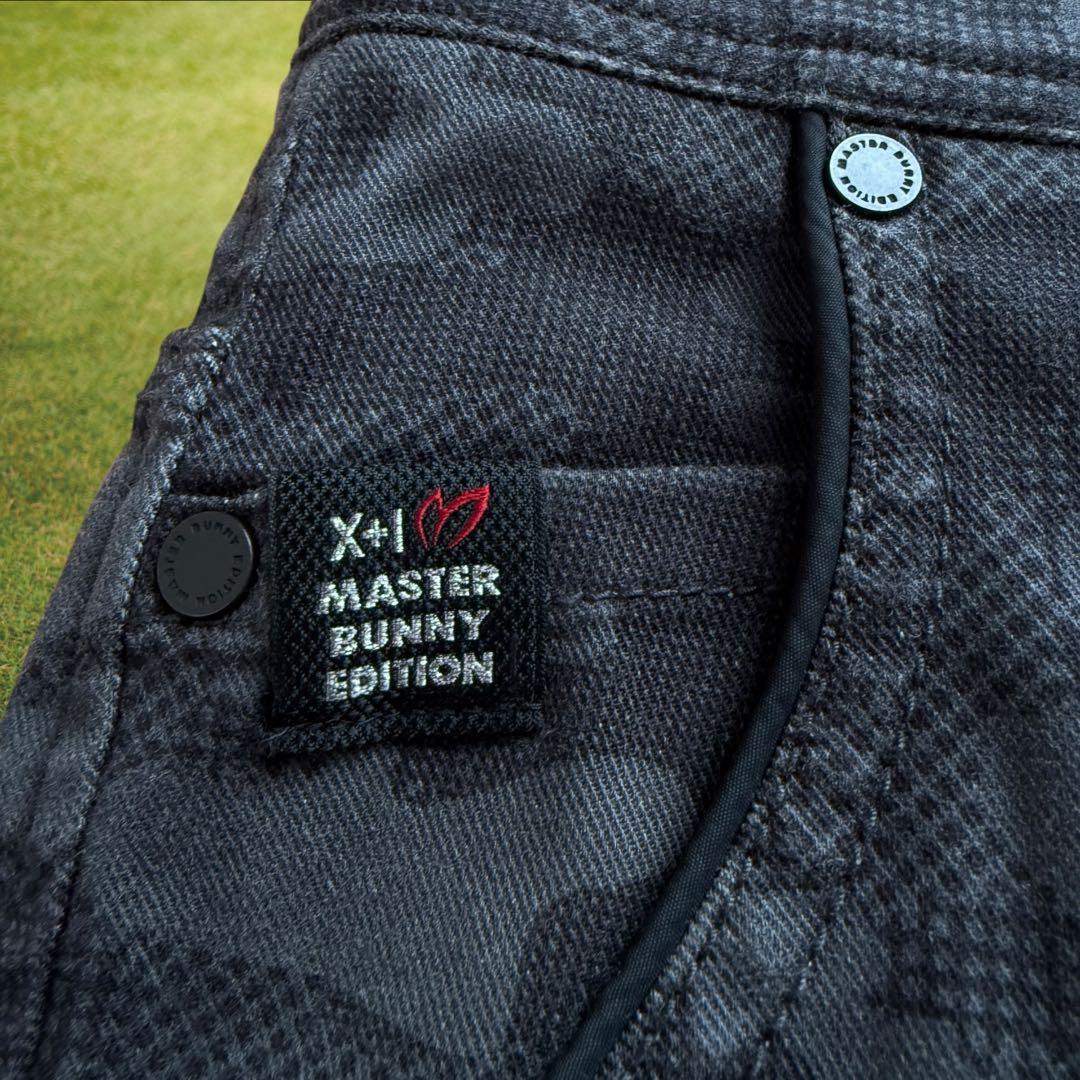 マスターバニー　パンツ　迷彩柄　総柄　L〜XL相当 黒　グレー　コットン素材　5