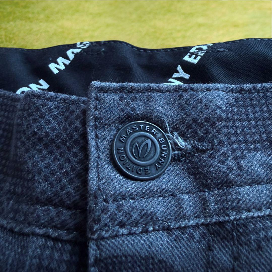 マスターバニー　パンツ　迷彩柄　総柄　L〜XL相当 黒　グレー　コットン素材　5