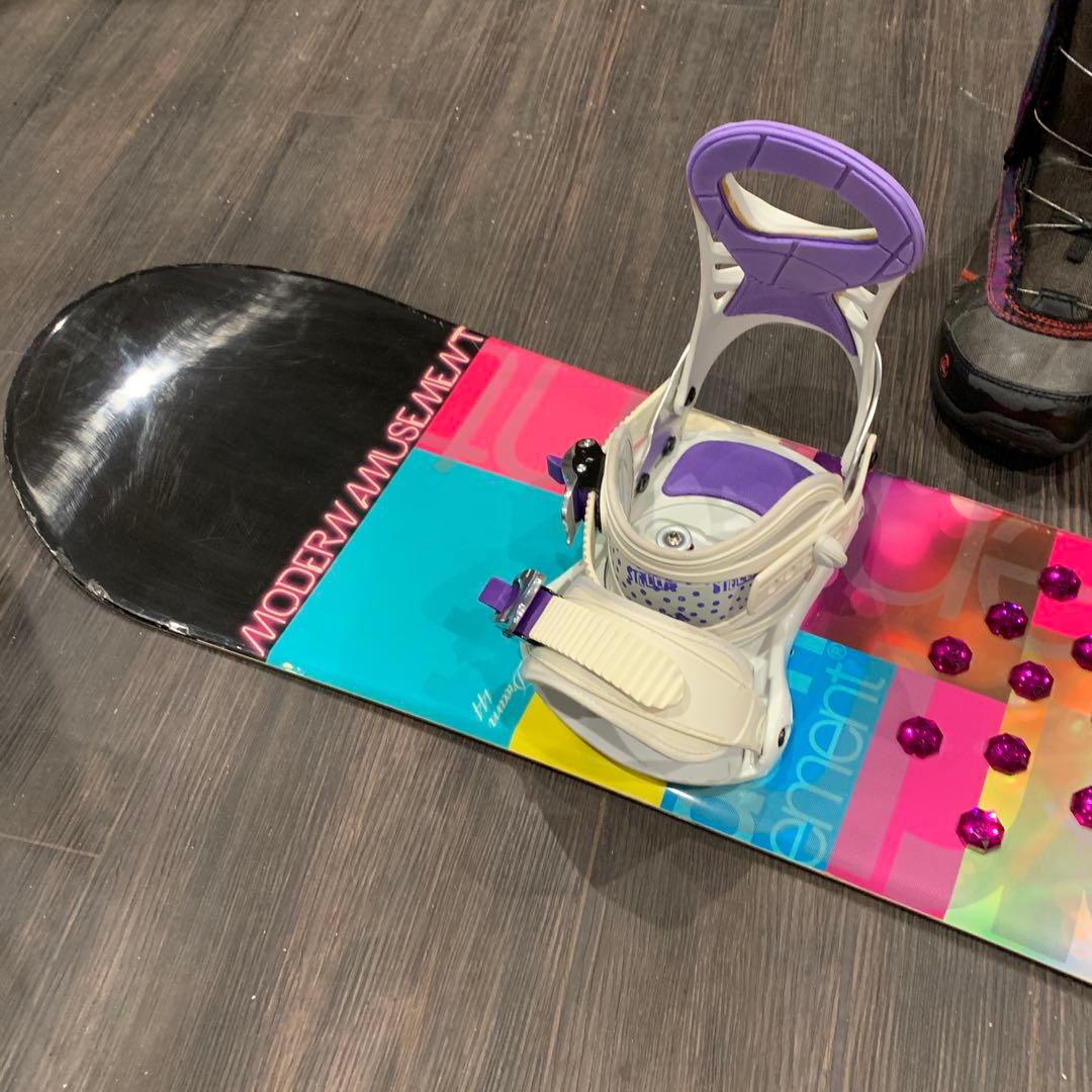 大阪引取でもok スノーボード　3点セット　K2　収納ケース付き