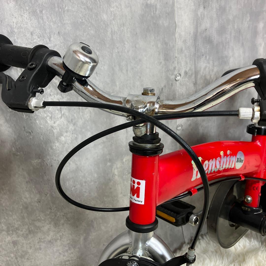 【美品】へんしんバイク 12インチ レッド　赤