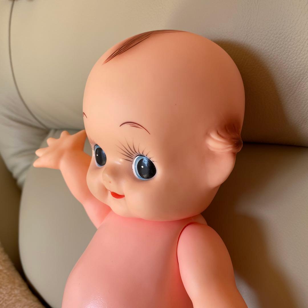 【ヴィンテージ】キューピー　人形　大きめ　昭和レトロ　希少