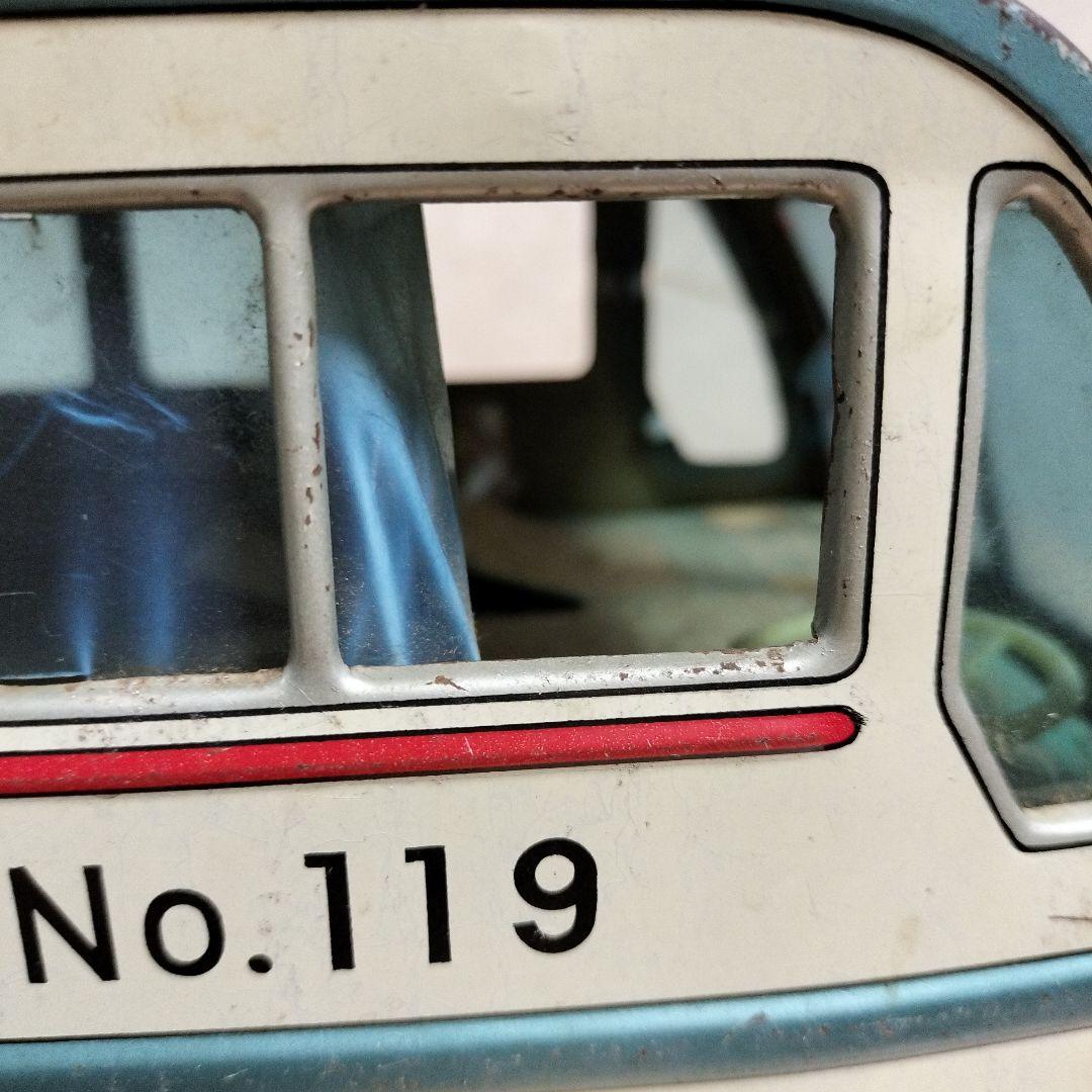 ヴィンテージブリキ玩具　マツダライトバス　救急車　浅草トーイ　昭和レトロ