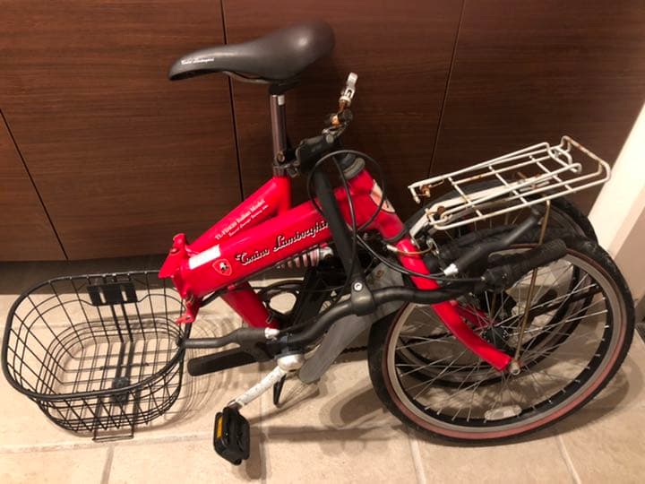 ランボルギーニ　折りたたみ自転車