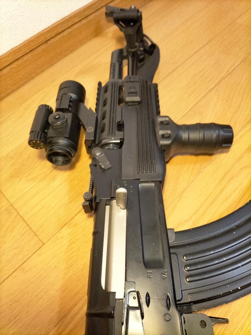 東京マルイAK-47S　外装カスタム　付属品あり