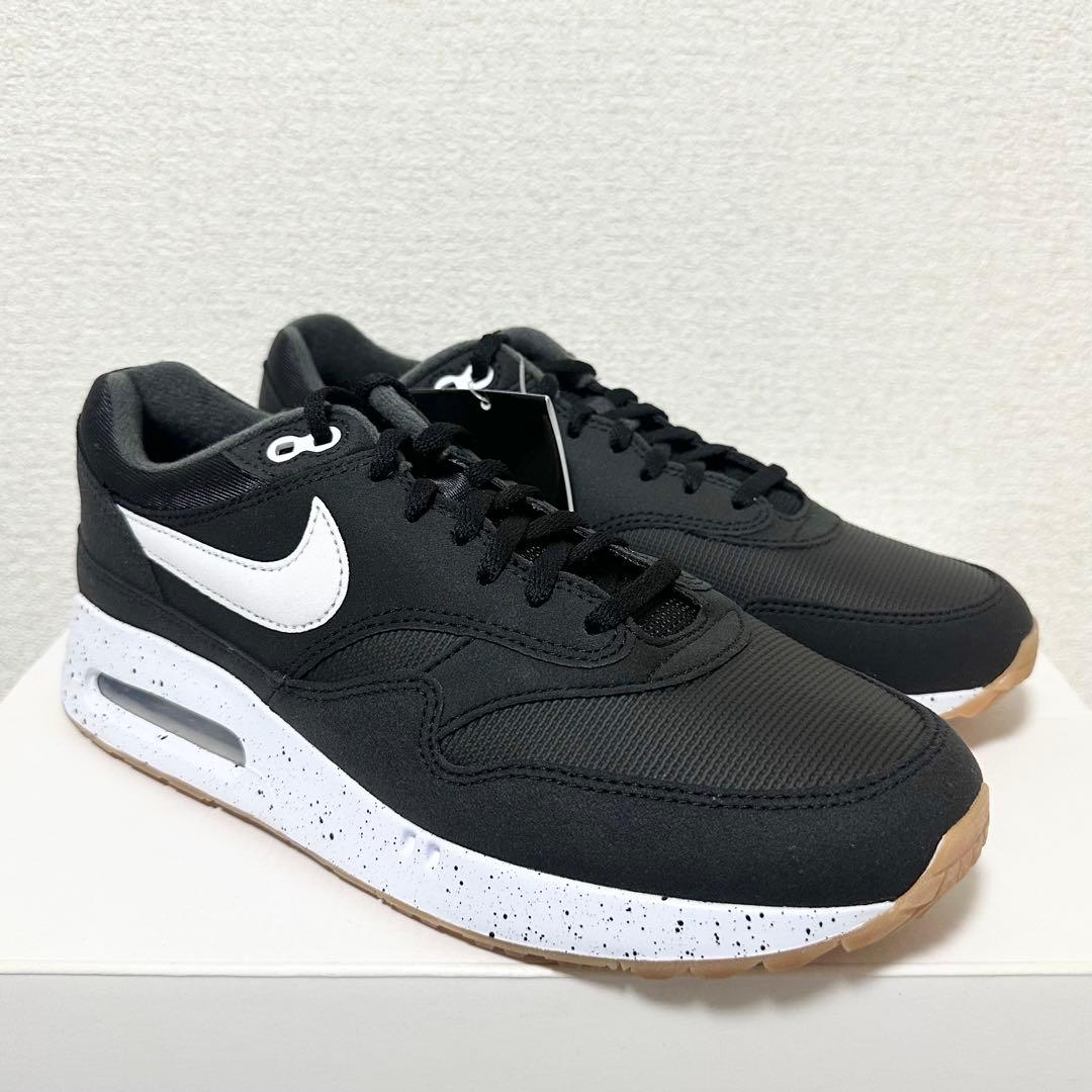 ナイキ ゴルフ 26cm エアマックス 1 シューズ スパイク 靴 黒