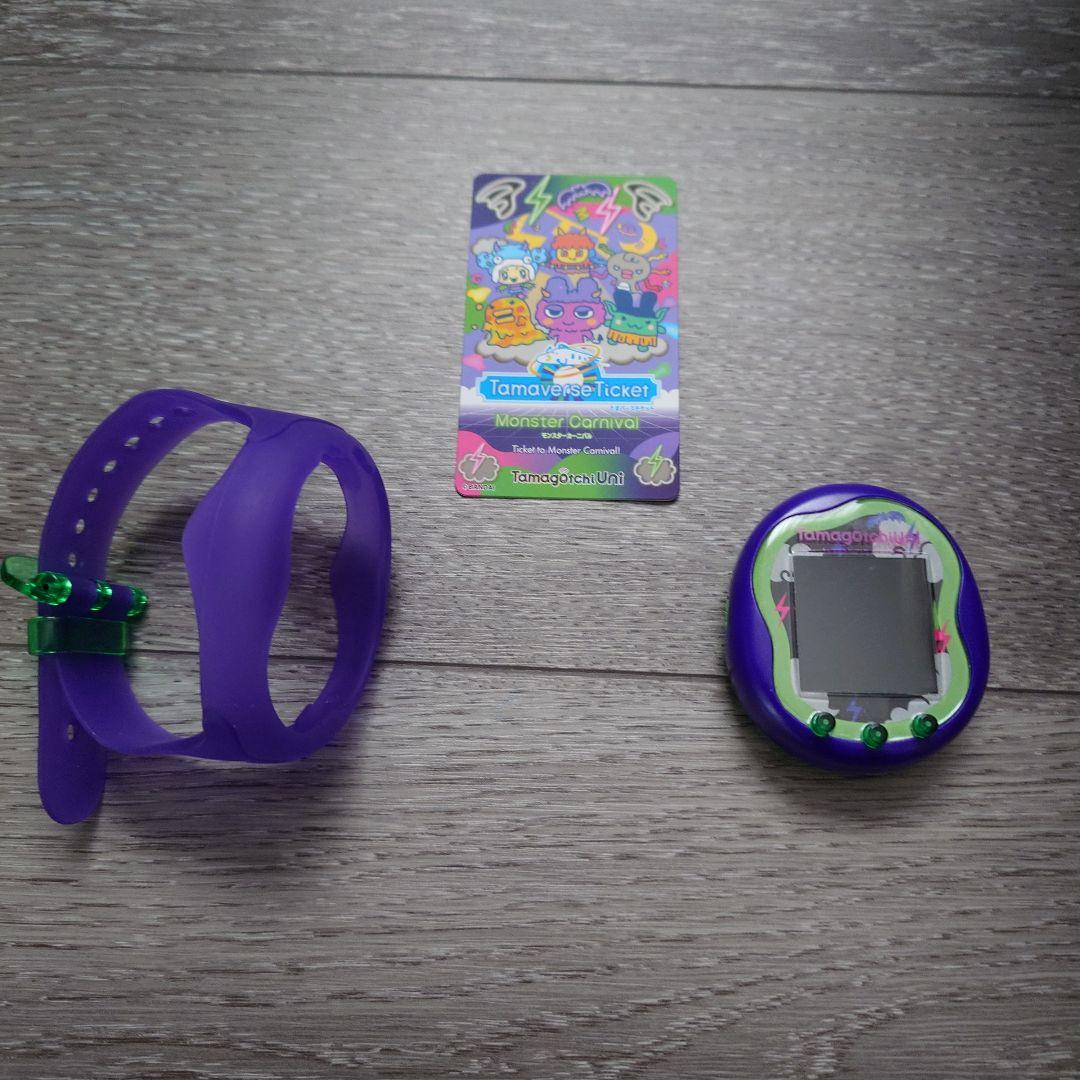 たまごっちユニ モンスターカーニバルモデル バンド付き