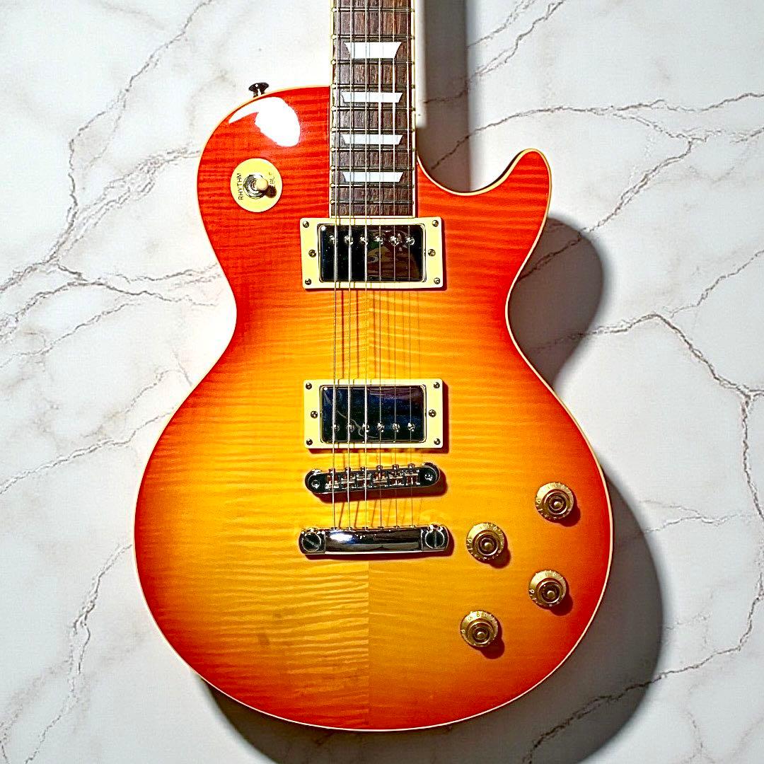 Maison LP-28系 フレイムトップ 整備済エレキギター 美品 当たり個体