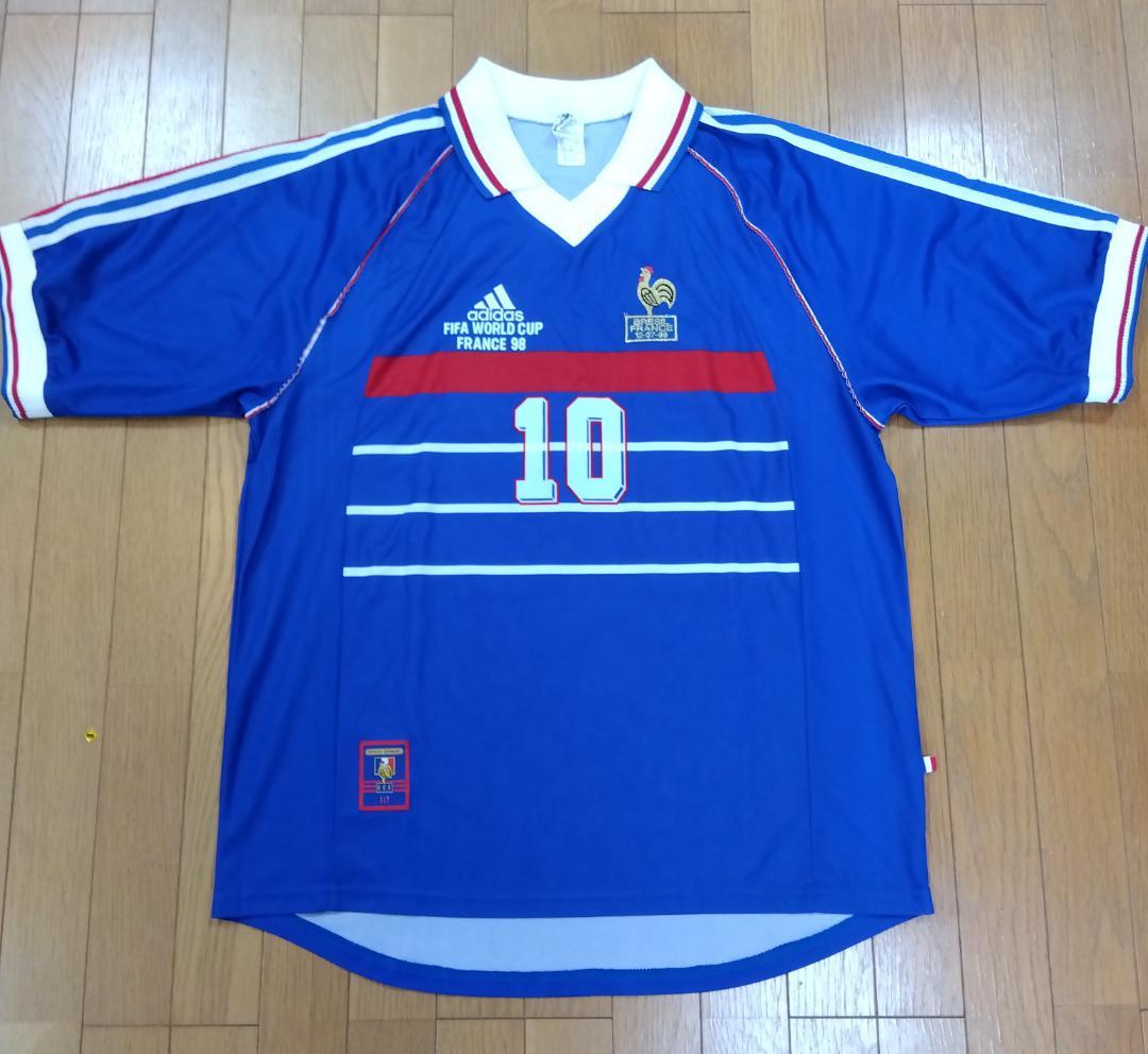 【貴重・正規品】フランス代表 98 ジダン レアルマドリード ロナウド メッシ