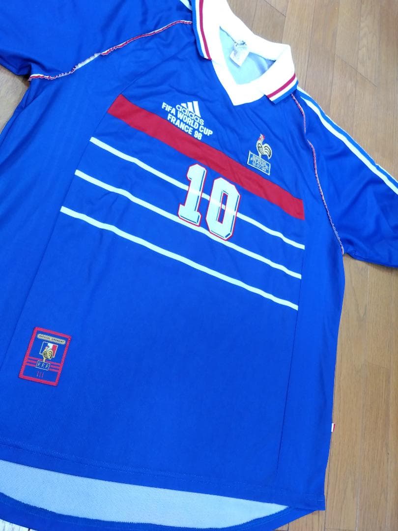 【貴重・正規品】フランス代表 98 ジダン レアルマドリード ロナウド メッシ
