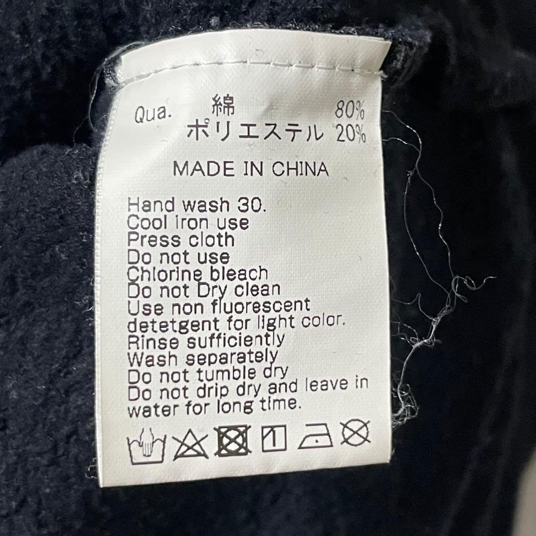 FR2 GOLF　ハーフジップ　スウェット　プルオーバー　長袖　黒　M