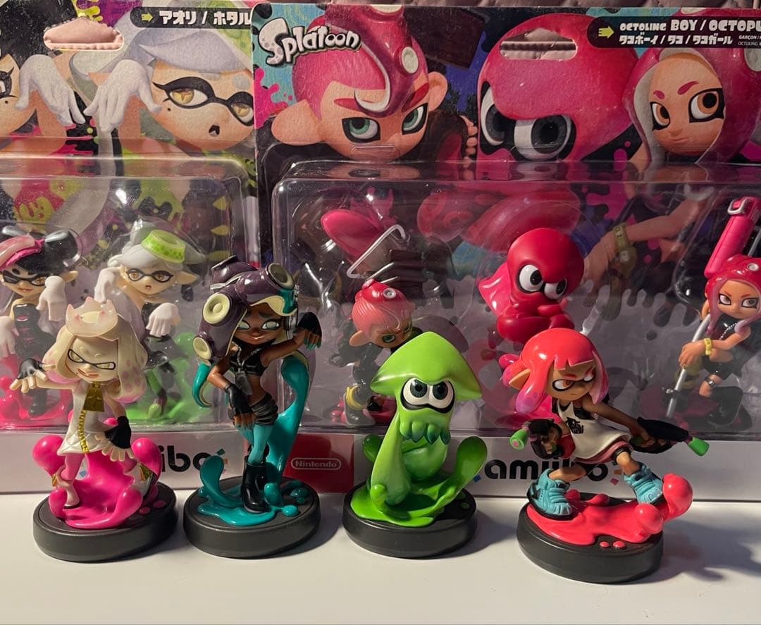 Nintendo amiibo Splatoon スプラトゥーン イカ タコ