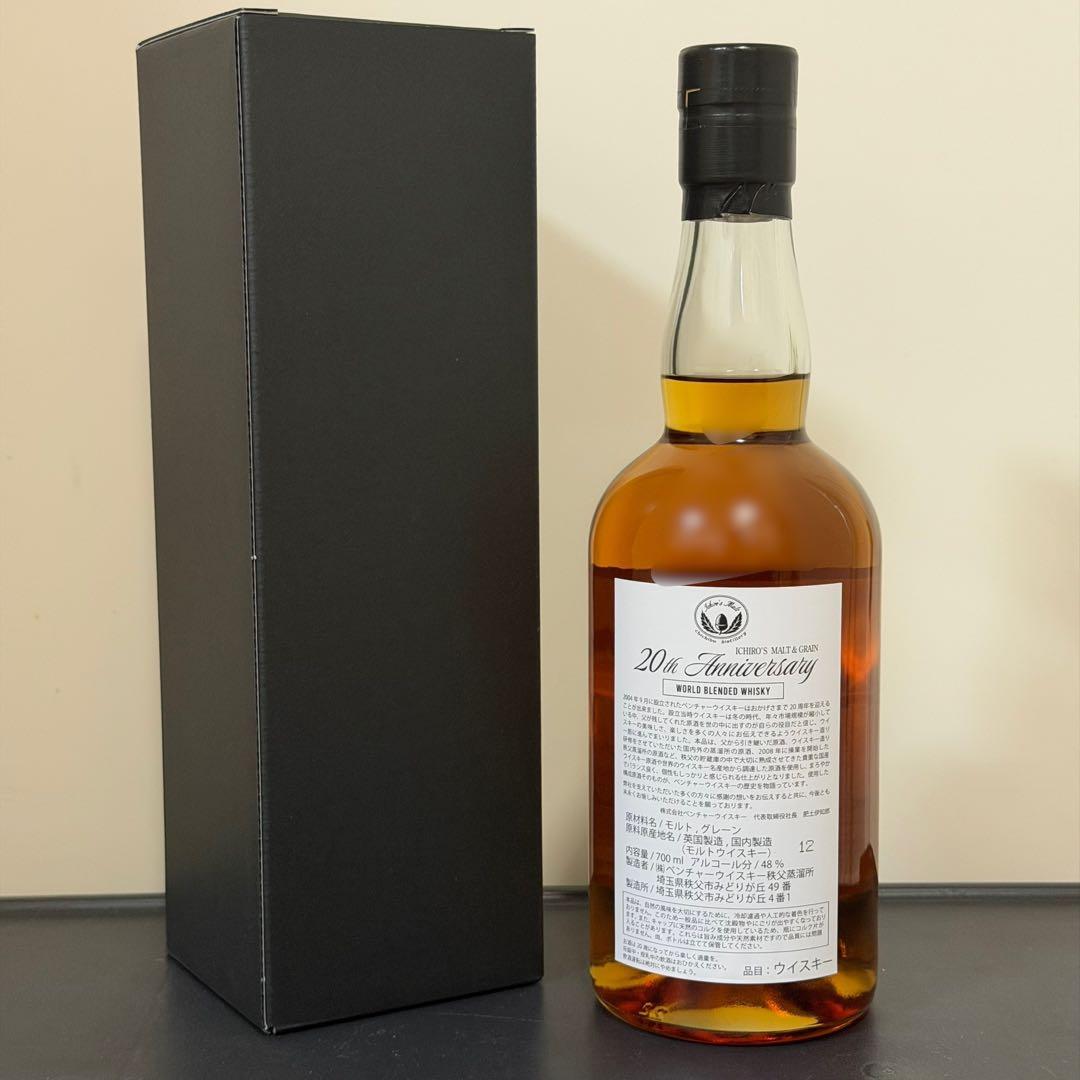 イチローズモルトアンドグレーン　20th アニバーサリーエディション　バッチ12