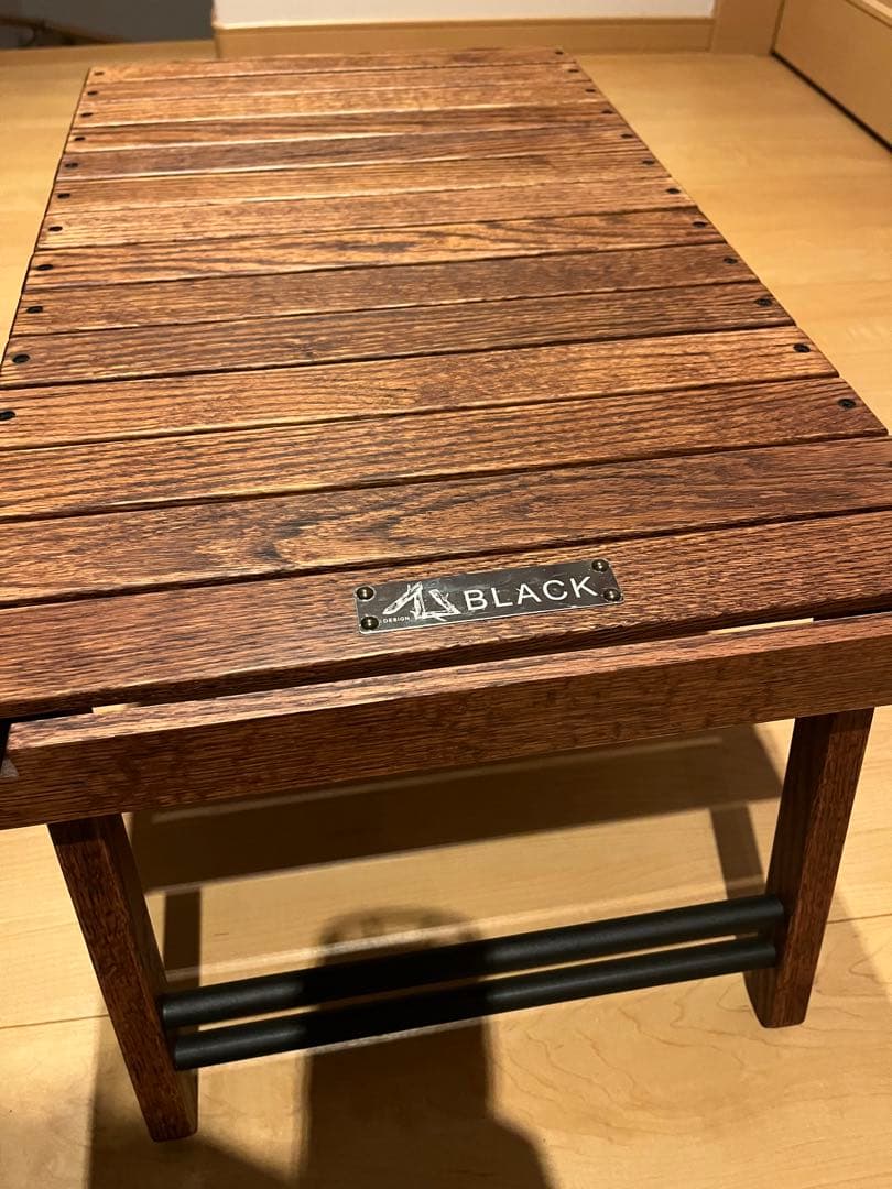 ハレテーブル　ブラックデザイン　美品