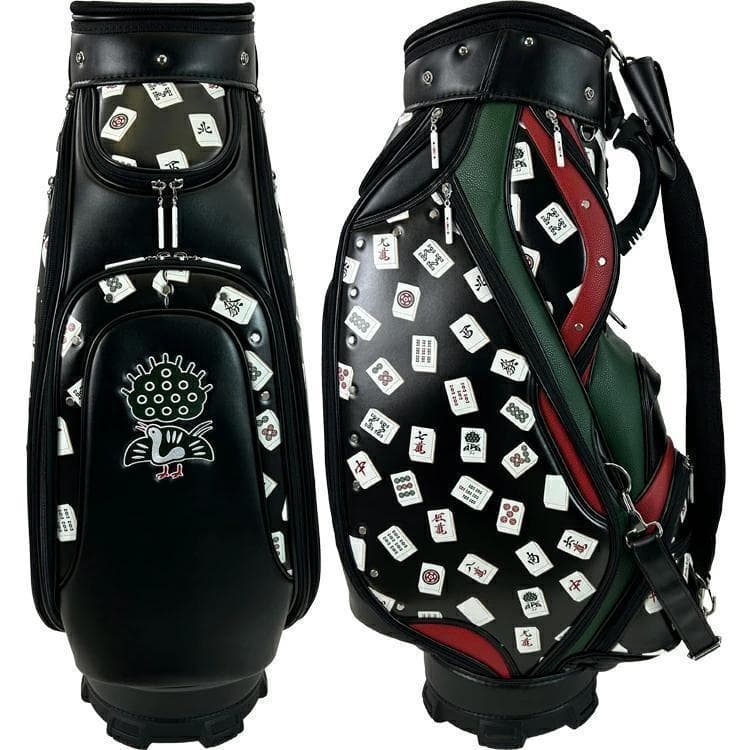 新品 Lynx リンクス 麻雀 マージャン キャディバッグ（総柄）