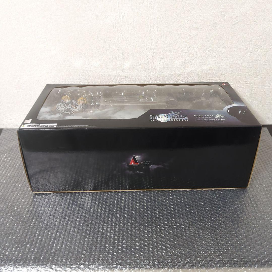 【希少・美品】プレイアーツ改　クラウド・ストライフ&フェンリル　フィギュア