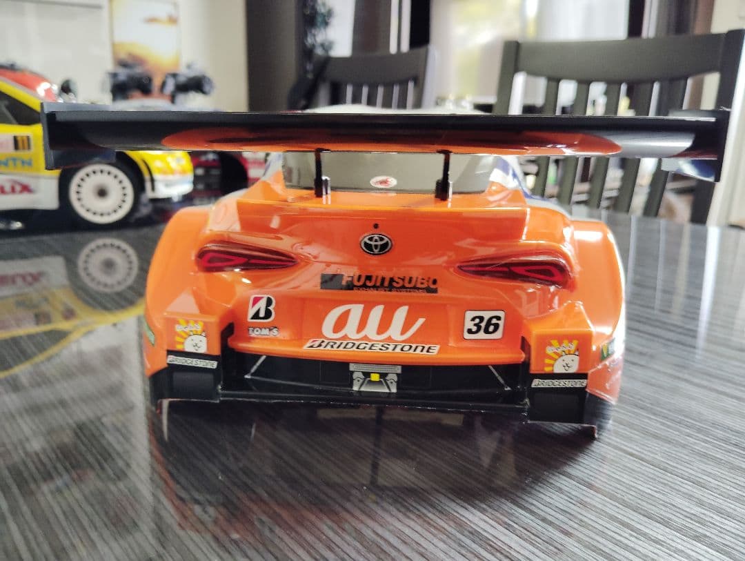 タミヤau TOMS GR Supra 完成ボディ