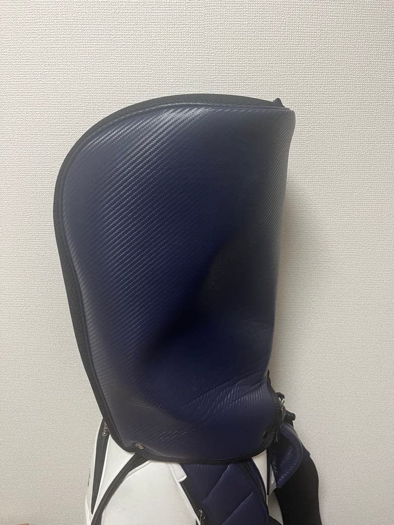 PING キャディバッグ ホワイト ネイビー