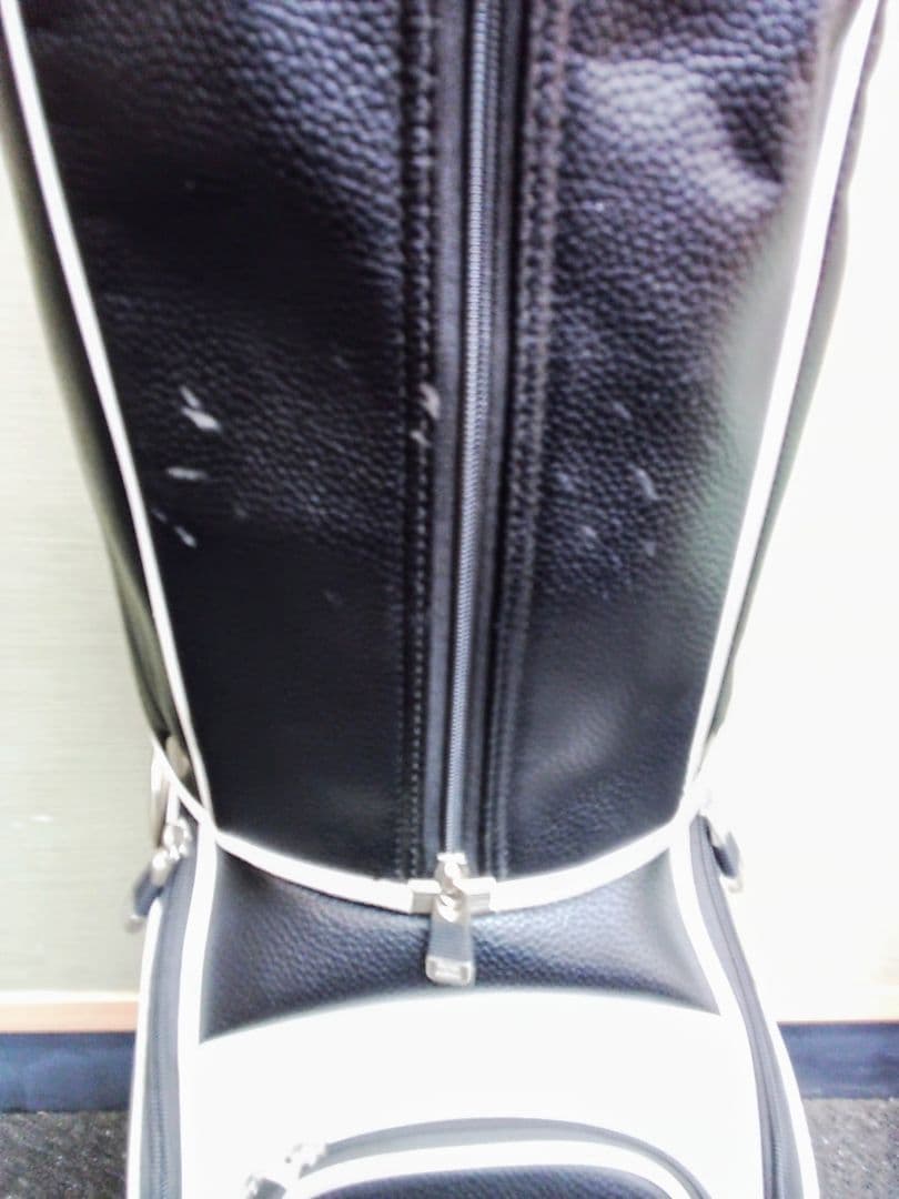   キャディバッグ FACE ブラック・ホワイト