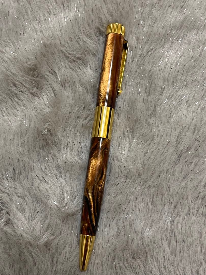 二校　2024年限定デザイン　Romeo No.3オーリックアンバー　細軸