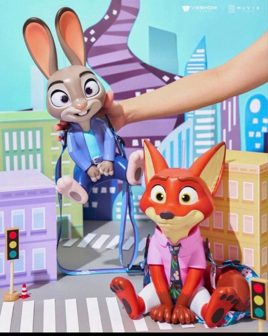 【台湾限定】【現地売切れ済】ズートピア2/ニックジュディセット