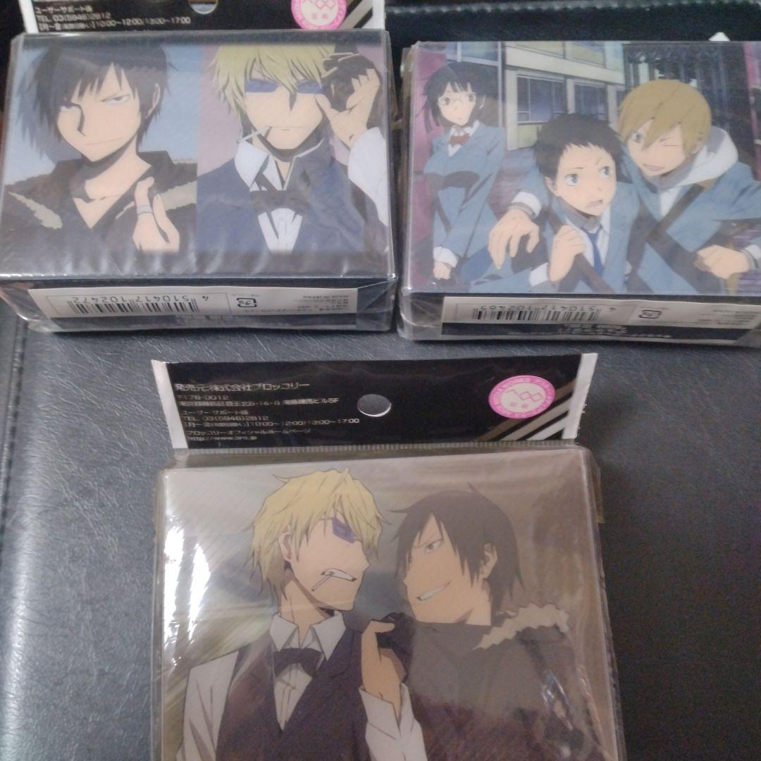 デュラララ　デッキケースコレクション　3個セット