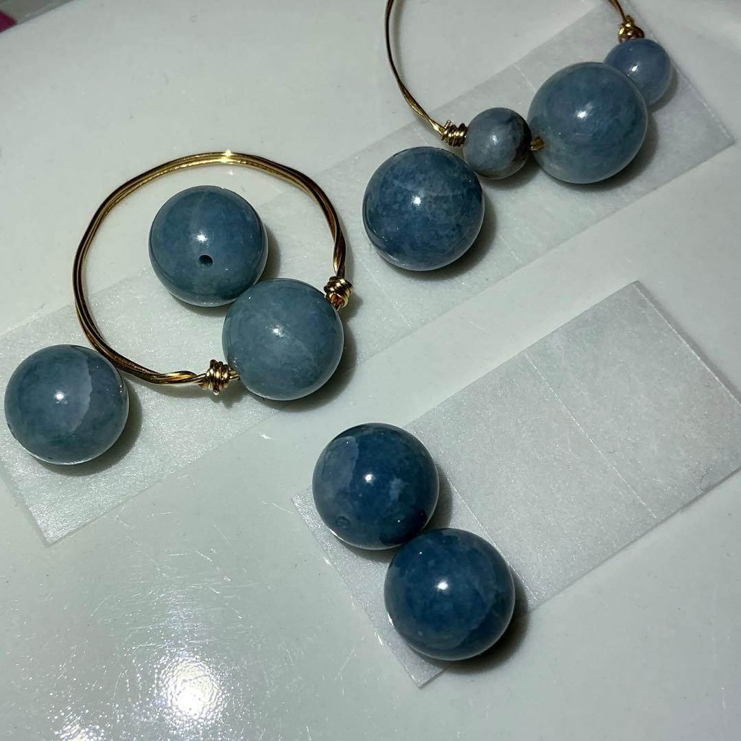 【専用】コン沢翡翠の珠　3珠　その2