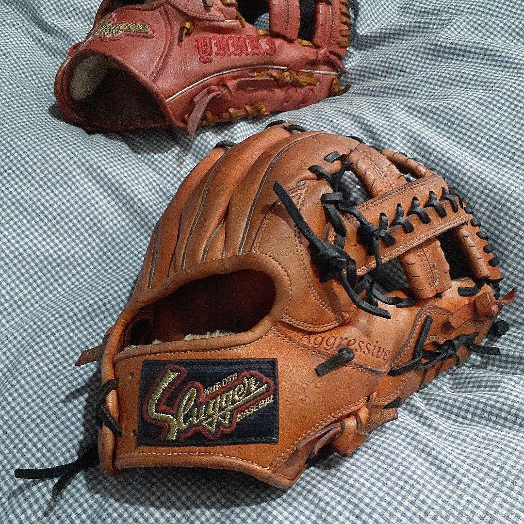 軟式野球グローブ 2点セット