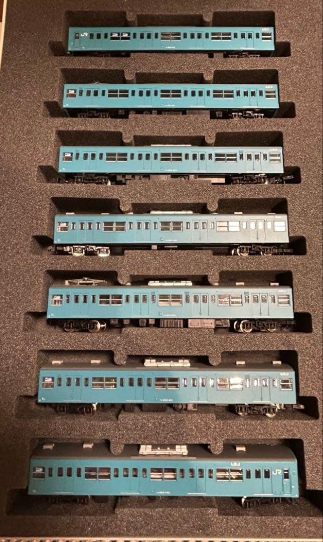 値下げ！鉄道コレクション201系京阪神緩行 動力付N化済7両