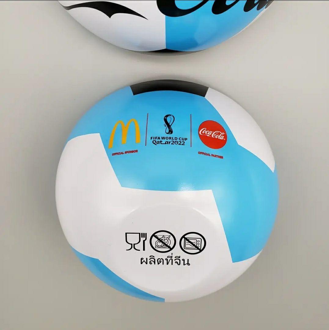 FIFA2022+マクドナルド+コカ・コーラ★サッカー スナックボウル★６個