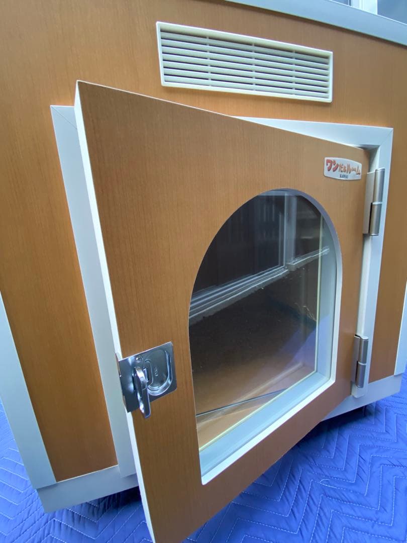 【中古美品】ワンだぁルーム ペット用防音室 防音ゲージ カワイ　PVU-030F