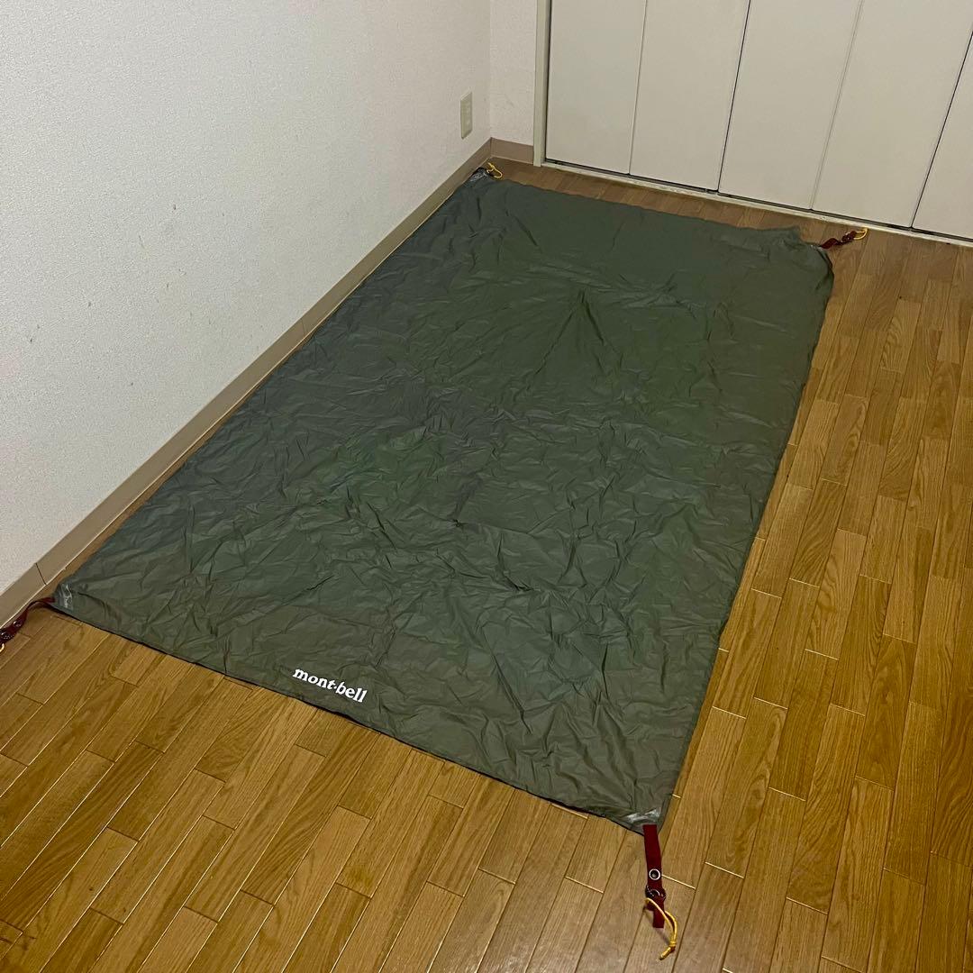 ［モンベル］ステラリッジテント2　レインフライ　グランドシート　セット
