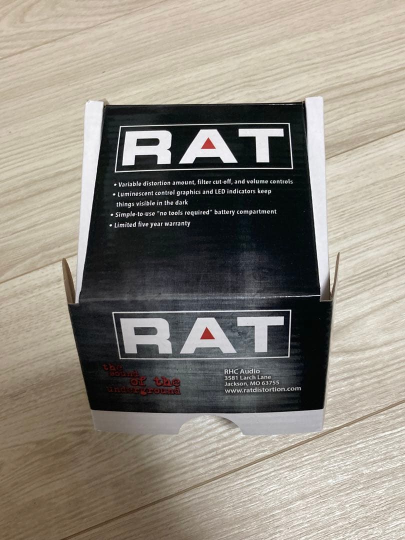 RAT ギターエフェクター　proco RAT2