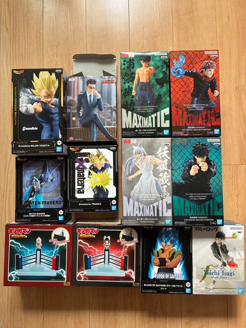 匿名配送！ジャンプキャラ等フィギュア12点セット！ プライズ